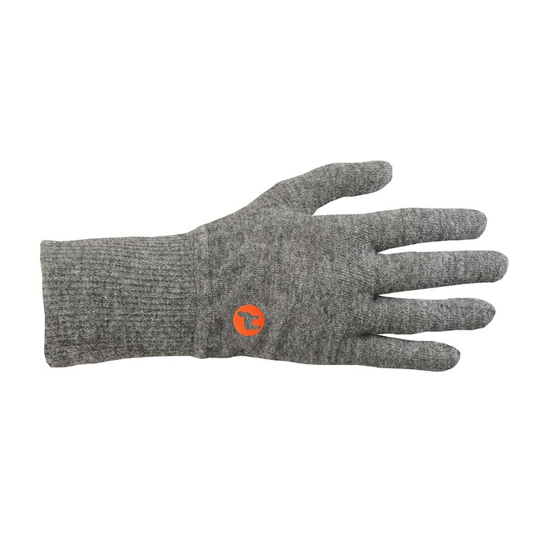 Alpakka vanter, kort skaft, Grå