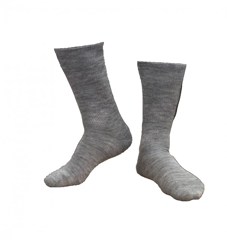 Alpakka sokker, tynne, sort