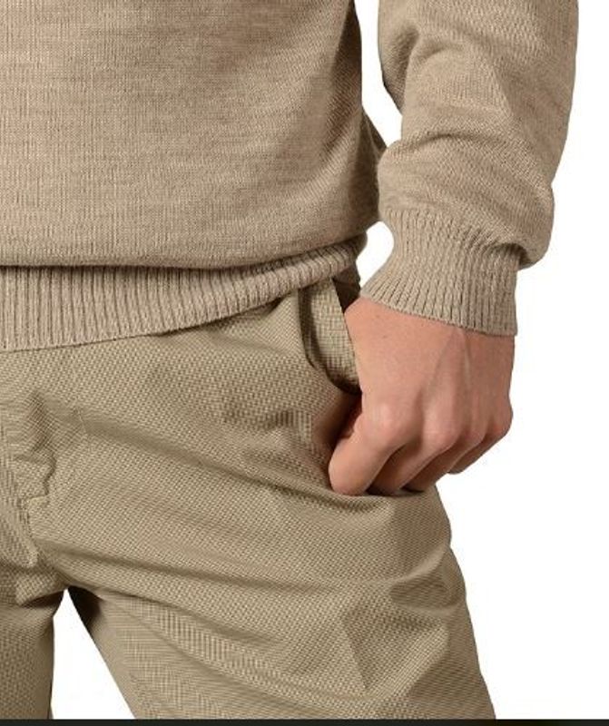 Alpakka genser, FLASH jersey, beige