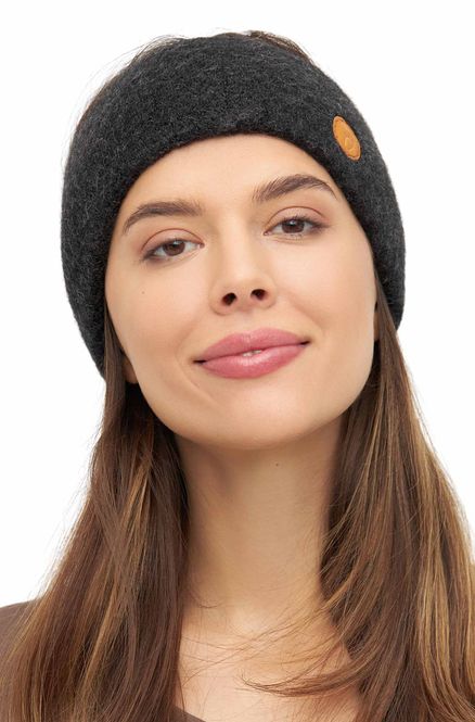 Main Image Alpaca Headband, Stretch - Anthracite