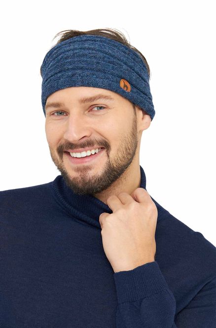 Main Image Alpaca Headband, Suave - Blue