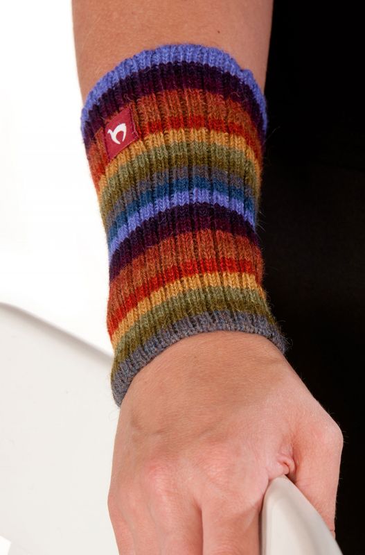 Alpakka pulsvarmer, ARCO IRIS