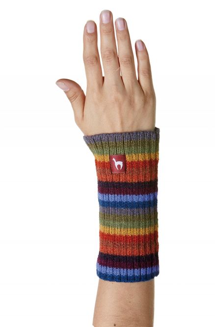 Hovedbilde Alpakka pulsvarmer, ARCO IRIS