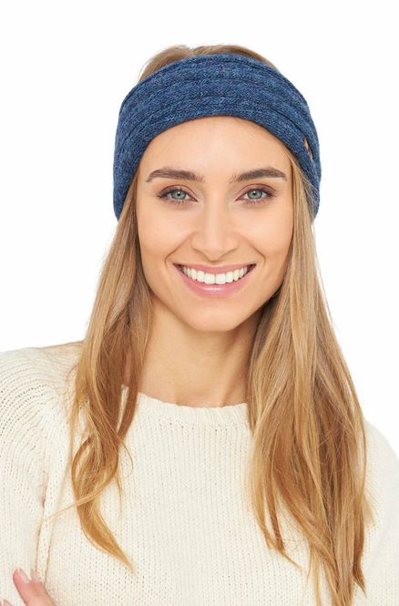 Main Image Alpaca Headband, Suave - Blue