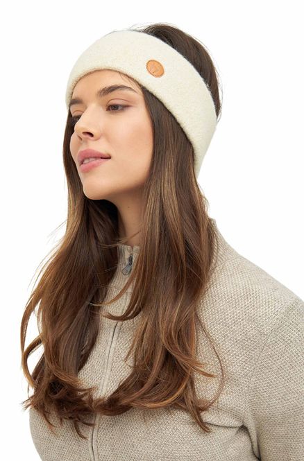 Main Image Alpaca Headband, Stretch - White